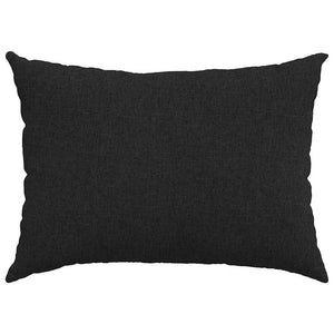 Sofakissen 2er Set Schwarz 70x50 cm
