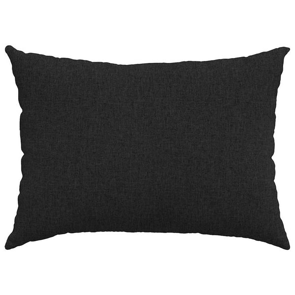 Sofakissen 2er Set Schwarz 70x50 cm