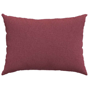 Sofakissen 2er Set Weinrot 70x50 cm