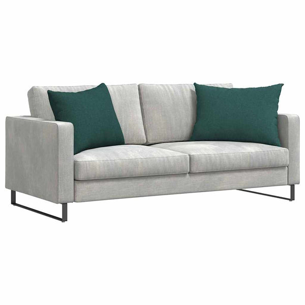 Sofakissen 2er Set Dunkelgrün 70x50 cm