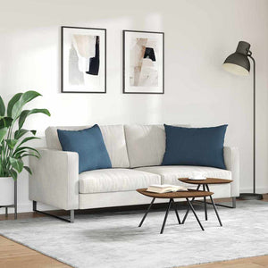 Blaue Sofakissen 70x50cm, 2er-Set
