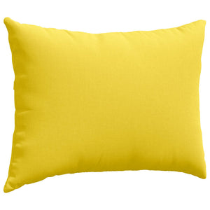2er-Set Sofakissen Helles Gelb 70x50 cm