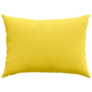 2er-Set Sofakissen Helles Gelb 70x50 cm