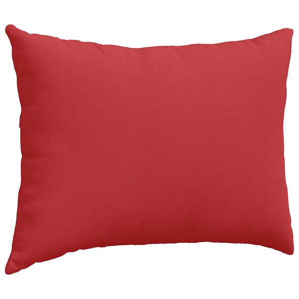 vidaXL Coussins de canapé 2 pcs Rouge 70 x 50 cm Tissu