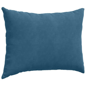 Sofakissen Blau Cord 70x50cm 2er Set