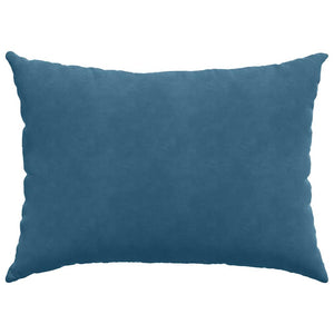 Sofakissen Blau Cord 70x50cm 2er Set