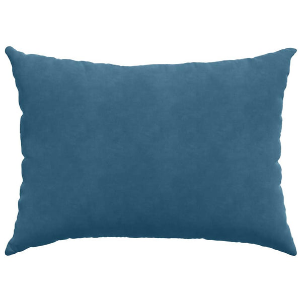 Sofakissen Blau Cord 70x50cm 2er Set