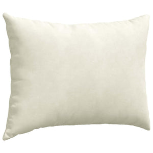 Sofakissen 2er Set Creme Cord 70x50 cm