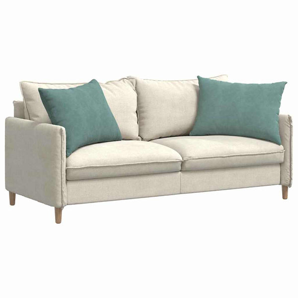 2er Set Sofakissen Cord Meergrün 70x50 cm