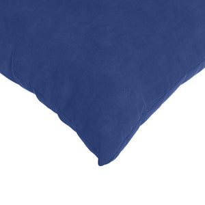 Sofakissen 2er Set Polizeiblau Cord 70x50 cm
