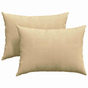 Sofakissen 2er Set Grau-Grün Cord 70x50 cm