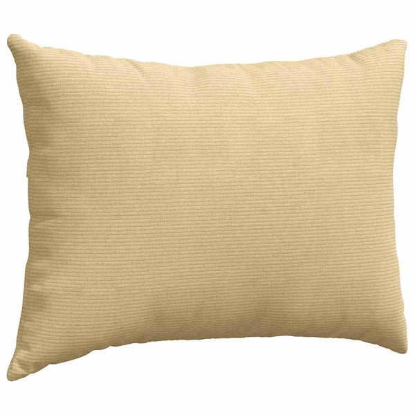 Sofakissen 2er Set Grau-Grün Cord 70x50 cm