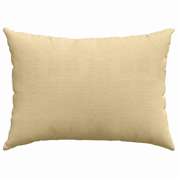 Sofakissen 2er Set Grau-Grün Cord 70x50 cm