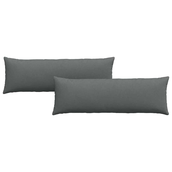 Sofakissen Dunkelgrau 120x40 cm, 2er-Set