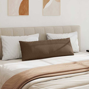 Braune Sofakissen 2er Set, 120x40 cm
