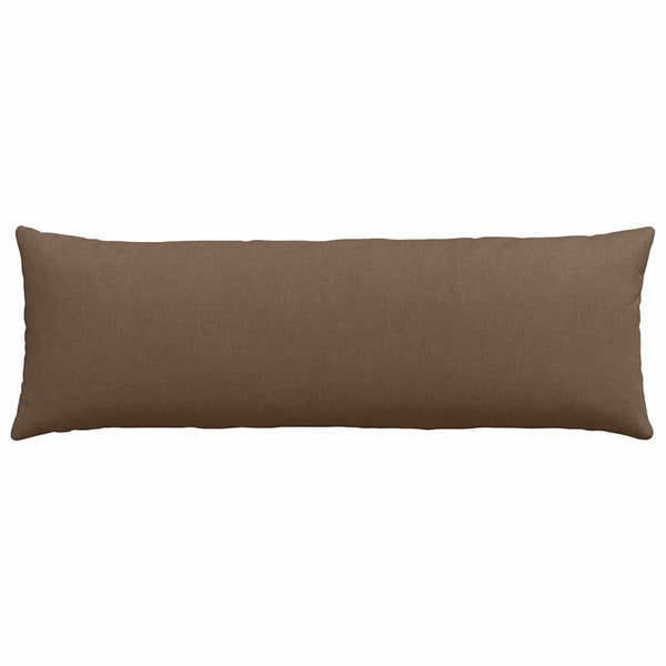 Braune Sofakissen 2er Set, 120x40 cm