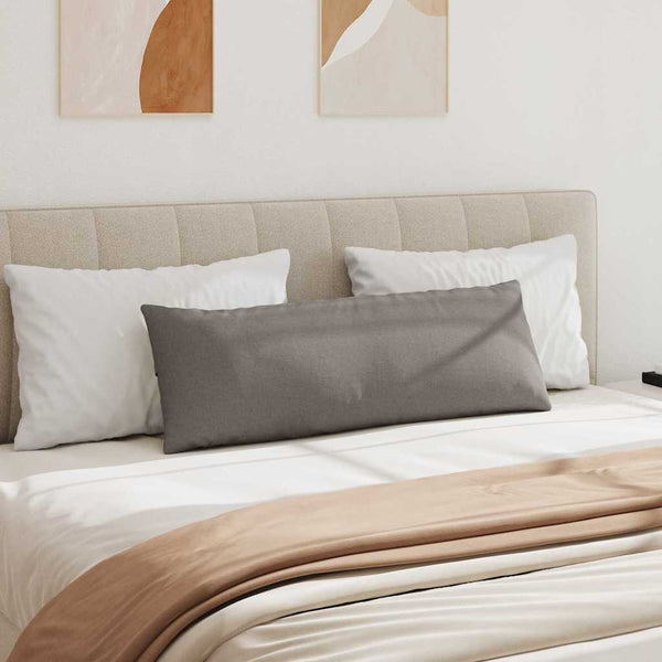 Sofakissen 2er Set Taupe 120x40 cm