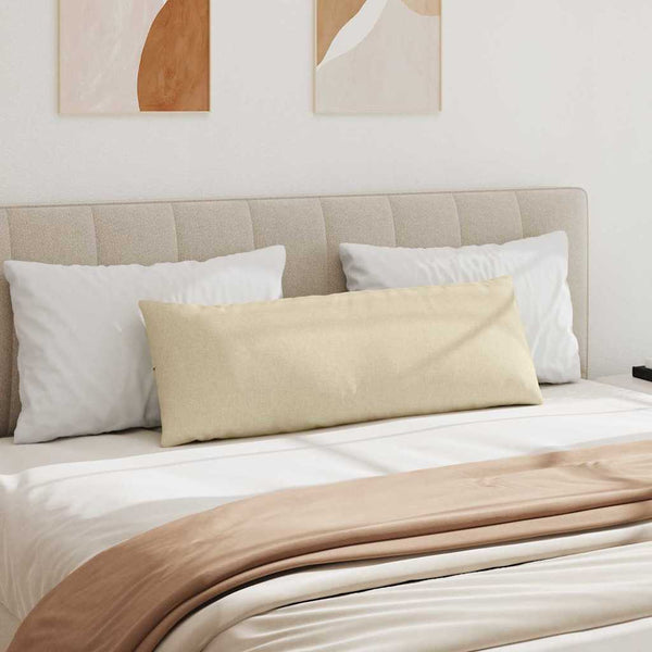 Sofakissen 2er Set Creme 120x40 cm