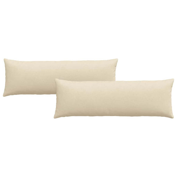 Sofakissen 2er Set Creme 120x40 cm