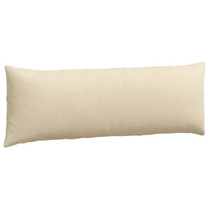 Sofakissen 2er Set Creme 120x40 cm