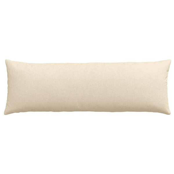 Sofakissen 2er Set Creme 120x40 cm