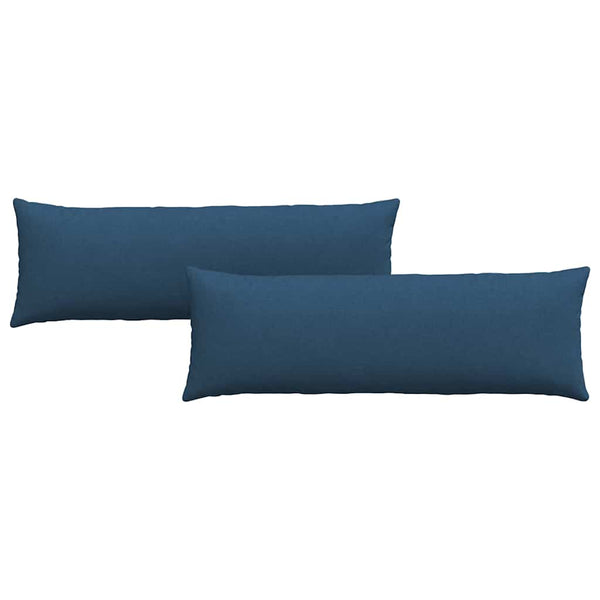 Blaue Sofakissen 120 x 40 cm, 2er-Set