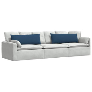 Blaue Sofakissen 120 x 40 cm, 2er-Set