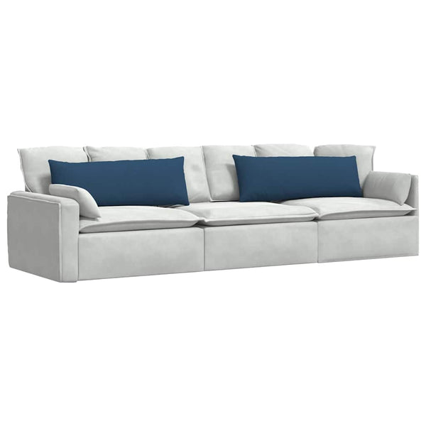 Blaue Sofakissen 120 x 40 cm, 2er-Set