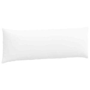 Sofakissen 2er-Set Weiß 120x40 cm