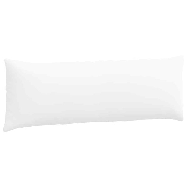 Sofakissen 2er-Set Weiß 120x40 cm