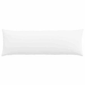 Sofakissen 2er-Set Weiß 120x40 cm