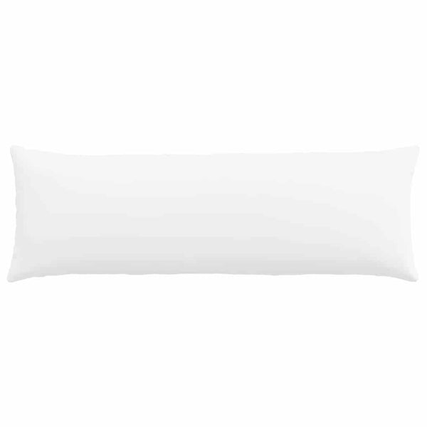 Sofakissen 2er-Set Weiß 120x40 cm