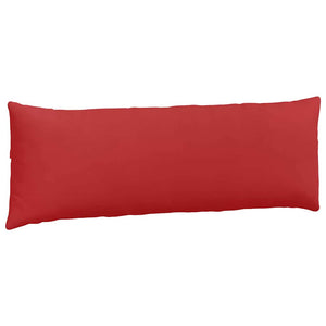 Rote Sofakissen 120x40cm, 2er Set