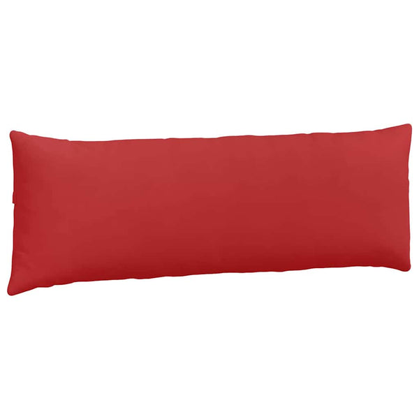 Rote Sofakissen 120x40cm, 2er Set