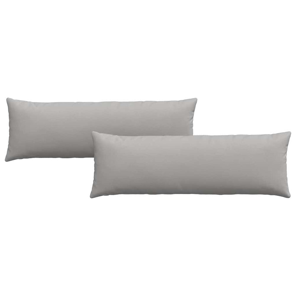 Sofakissen 2er-Set Wolkengrau 120x40 cm