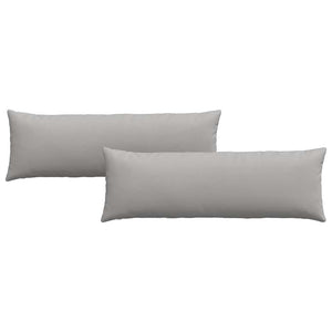 Sofakissen 2er-Set Wolkengrau 120x40 cm