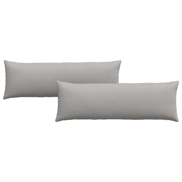 Sofakissen 2er-Set Wolkengrau 120x40 cm