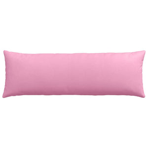 vidaXL Coussins de canapé 2 pcs Rose 120 x 40 cm Tissu