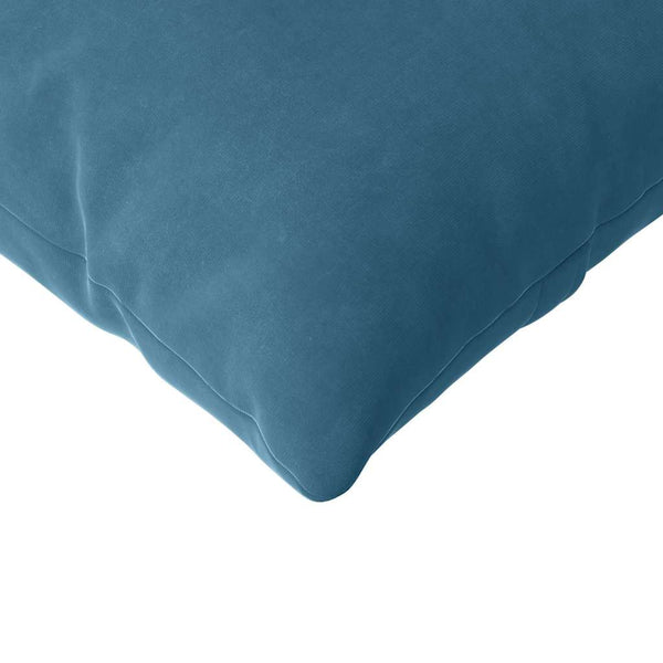 Sofakissen 2er Set Blau Cord 120x40cm