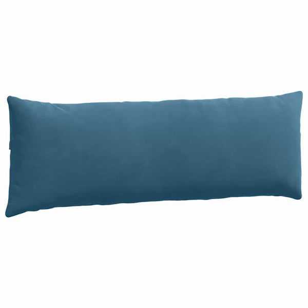 Sofakissen 2er Set Blau Cord 120x40cm