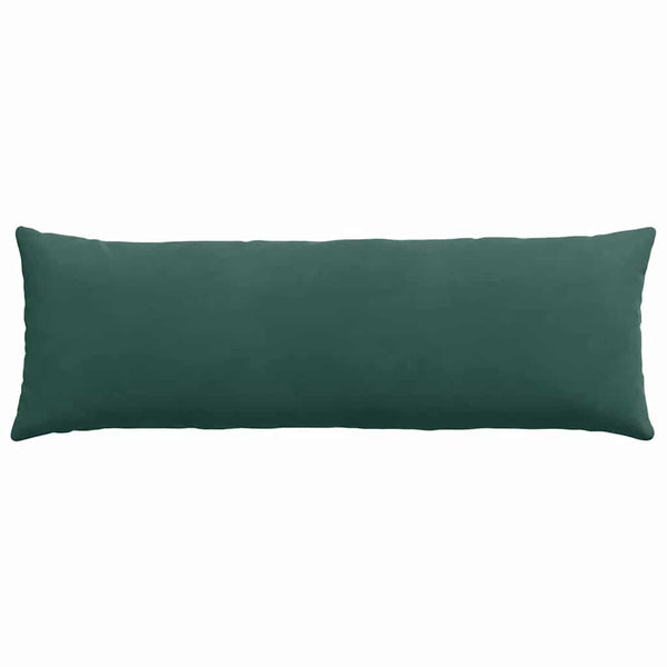Dunkelgrüne Cord Sofakissen 120x40cm, 2er-Set