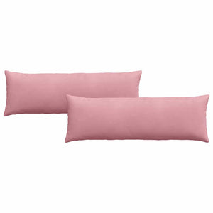 Sofakissen 2er Set Rosa Cord 120x40 cm