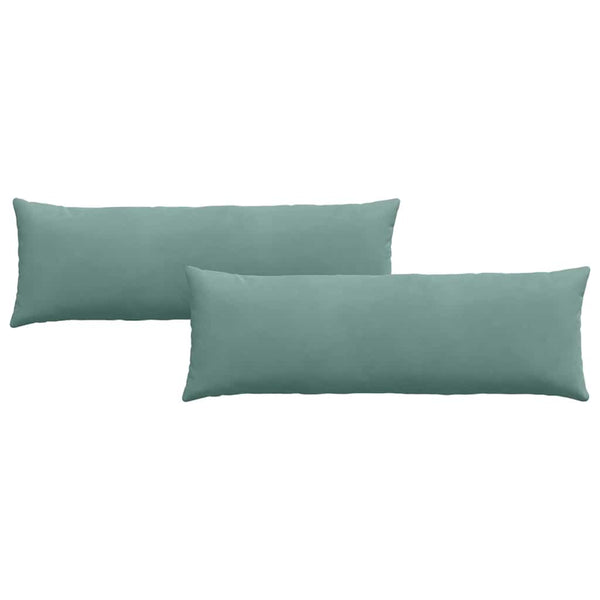 Sofakissen 2er Set Cord Meergrün 120x40 cm