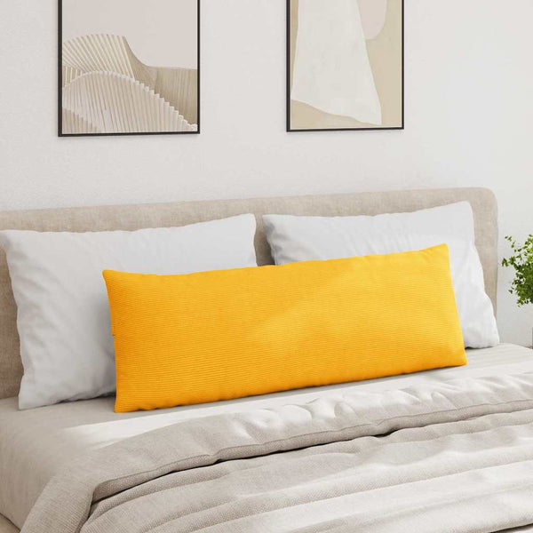 Sofakissen Gelb Cord 120x40cm 2er-Set