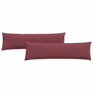 Sofakissen 2er Set Weinrot 145x40 cm