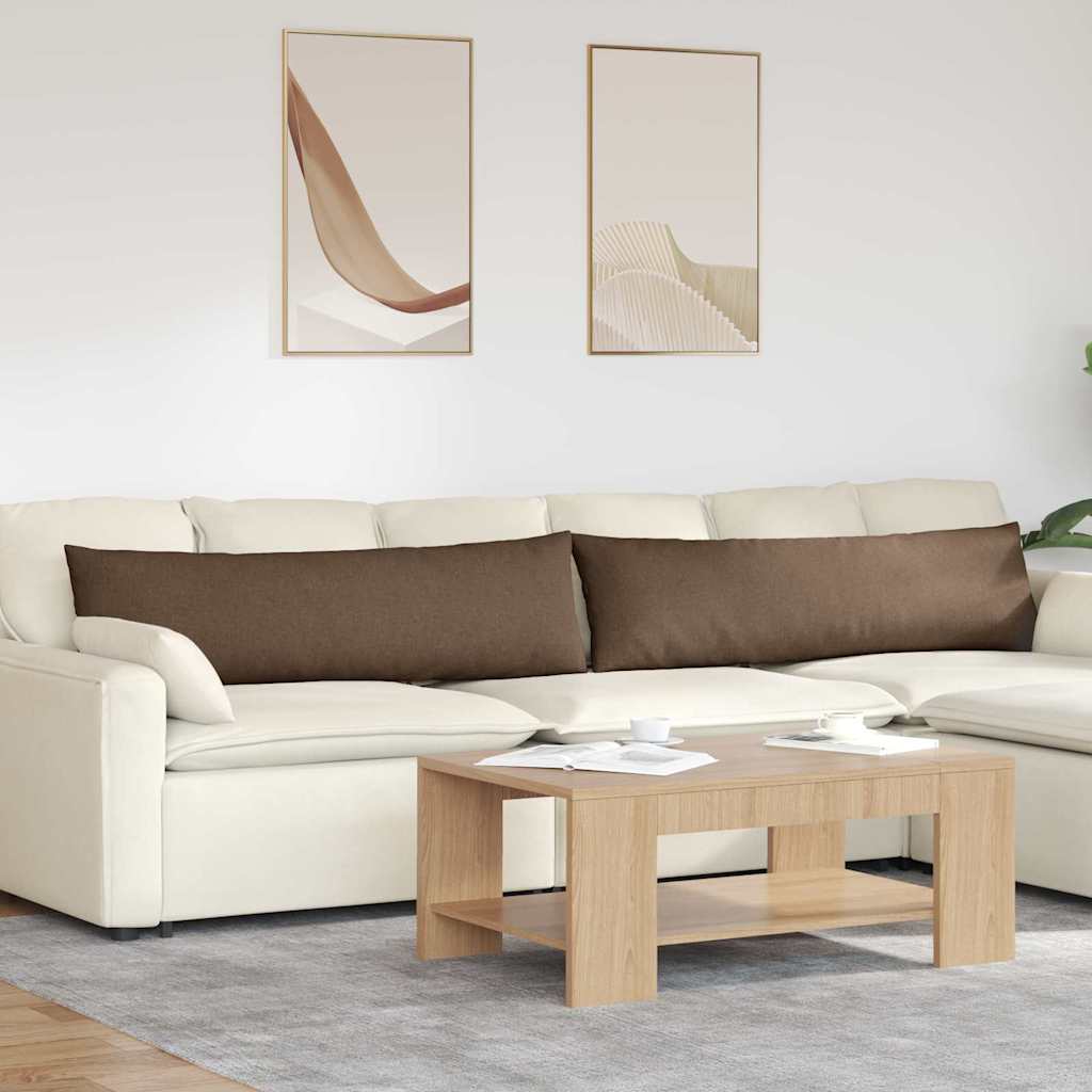 Sofakissen Braun 145 x 40 cm 2er-Set