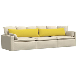 Sofakissen Gelb 2er Set 145x40 cm