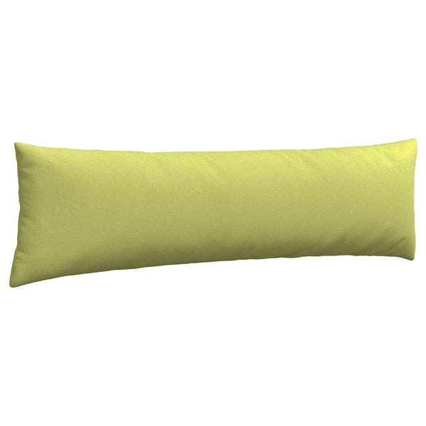 vidaXL Coussins de canapé 2 pcs Vert clair 145 x 40 cm Tissu