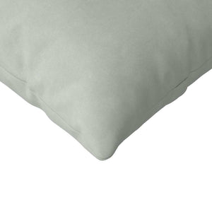 Sofakissen 2er Set Hellgrau Cord 145x40 cm
