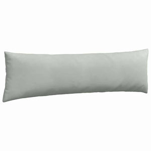 Sofakissen 2er Set Hellgrau Cord 145x40 cm